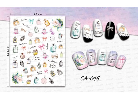 3D Nail Stickers - CA-046